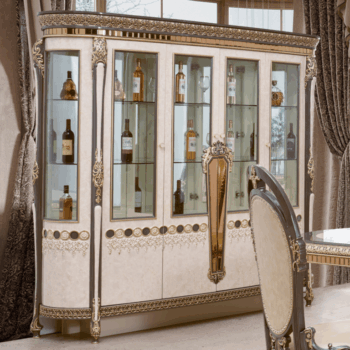 Glass China Cabinet HD-9017