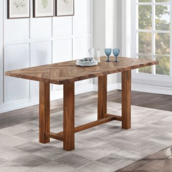 Gilsea Brown Counter Height Table DN03725 By ACME