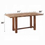Gilsea Brown Counter Height Table DN03725 By ACME - Image 4