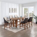 Gilsea Brown Counter Height Table DN03725 By ACME - Image 5