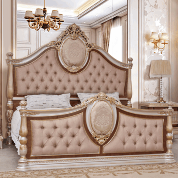 Gold Luxurious Bed HD-9021
