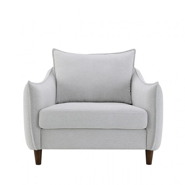 Vermon Gray Chair Fm61004Lg-Ch By Furniture Of America | Mobilia Cleopatra 3 Vermon Gray Chair FM61004LG-CH By Furniture of America - Image 1