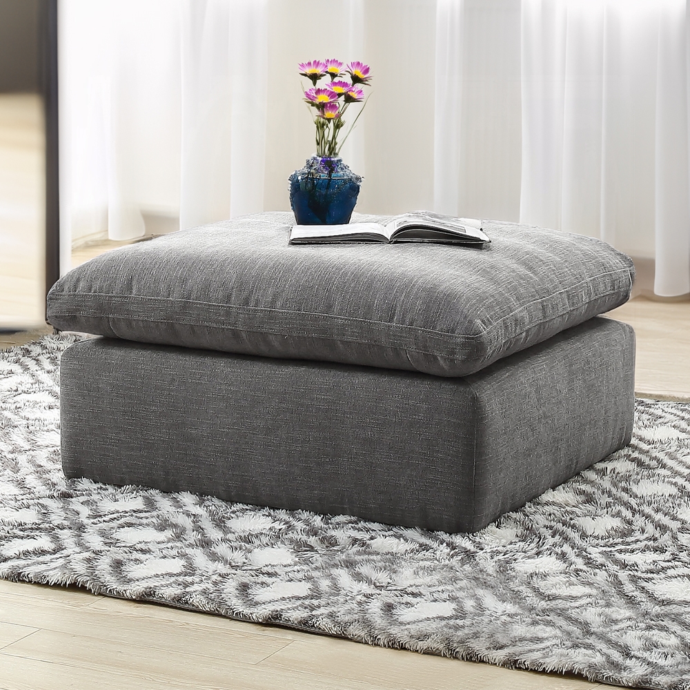Naveen Modular – Gray Linen Ottoman Lv55142 By Acme | Mobilia Cleopatra 3 Naveen Modular - Gray Linen Ottoman LV55142 By ACME - Image 1