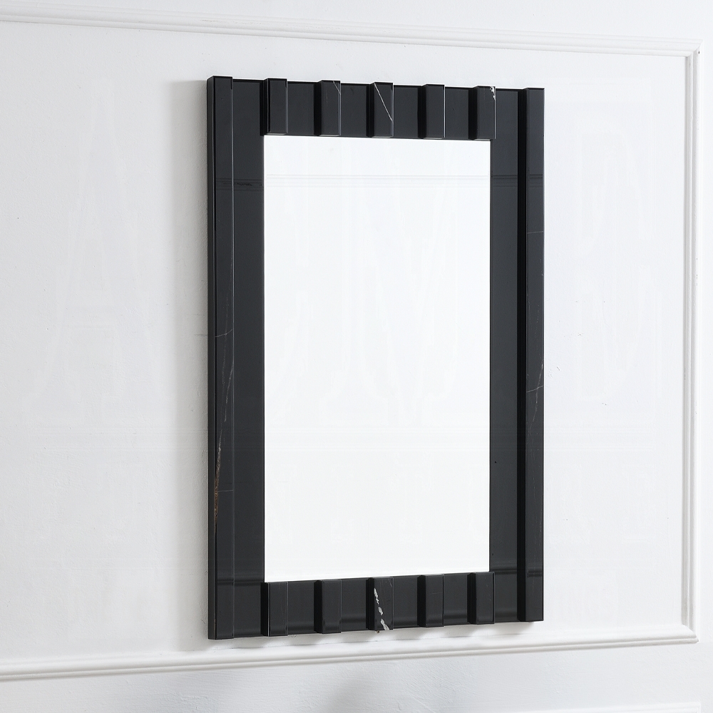 Drisana Accent Mirror In Black Mirrored Finish Ac03871 By Acme | Mobilia Cleopatra 3 Drisana Accent Mirror in Black Mirrored Finish AC03871 By ACME - Image 1