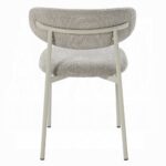 Ingram Side Chair in Light Gray Finish Set of 2 By ACME - Image 3