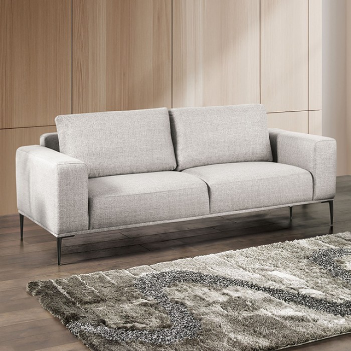 Forde Gray Sofa Fm63009Gy-Sf By Furniture Of America | Mobilia Cleopatra 3 Forde Gray Sofa FM63009GY-SF By Furniture Of America - Image 1