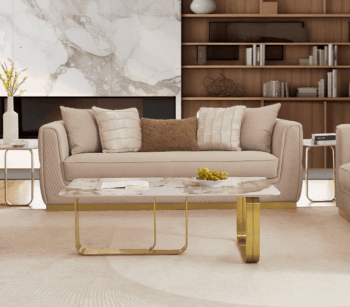 Beige Sofa Fabric HD-3181