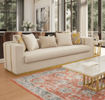 Beige Living Room Sofa HD-3183