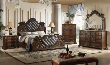 B9000-D Classic Dark Brown Wooden Dresser by McFerran