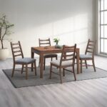 Mayah Walnut Dining Table DN04170 By ACME - Image 7