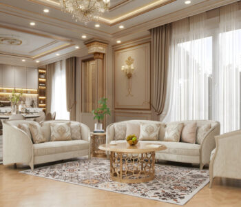 Beige Sofa Set HD-7005