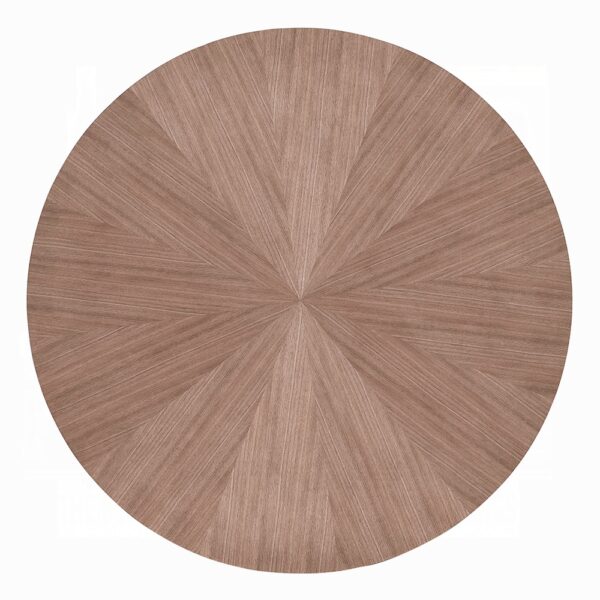 Seda Round Dining Table in Walnut Finish DN04190 By ACME - Image 2