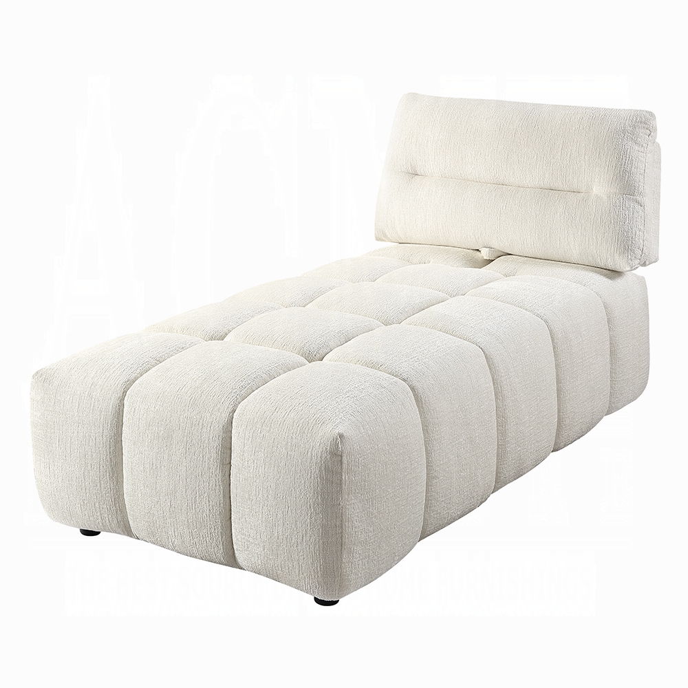 Loanna Modular – Chaise In Beige Linen Lv04041 By Acme | Mobilia Cleopatra 3 Loanna Modular - Chaise in Beige Linen LV04041 By ACME - Image 1