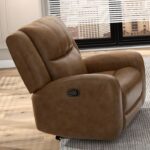 Leolinus Brown Manual Recliner CM9989BR-CH-M By Furniture Of America
