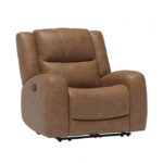 Leolinus Brown Manual Recliner CM9989BR-CH-M By Furniture Of America - Image 2