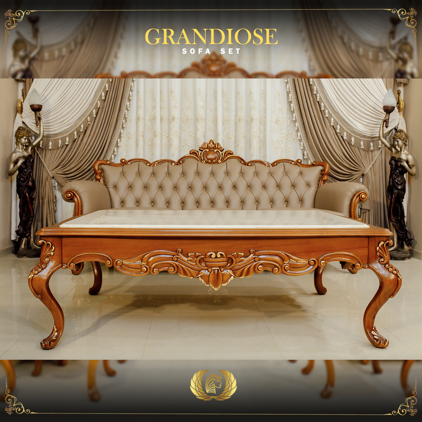 Handmade Grandiose Coffee Table | Mobilia Cleopatra 3 grandiose-coffee-table-1.