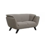 Loveseat in Brown Linen