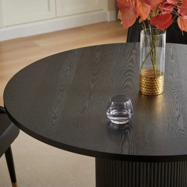 DT0219 Wood Pattern Table By Artisan Furniture - Image 4