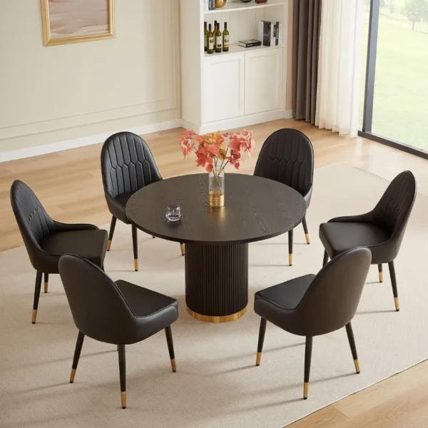 DT0219 Wood Pattern Table By Artisan Furniture - Image 5