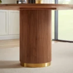 DT0220 Wood Pattern Table By Artisan Furniture - Image 8