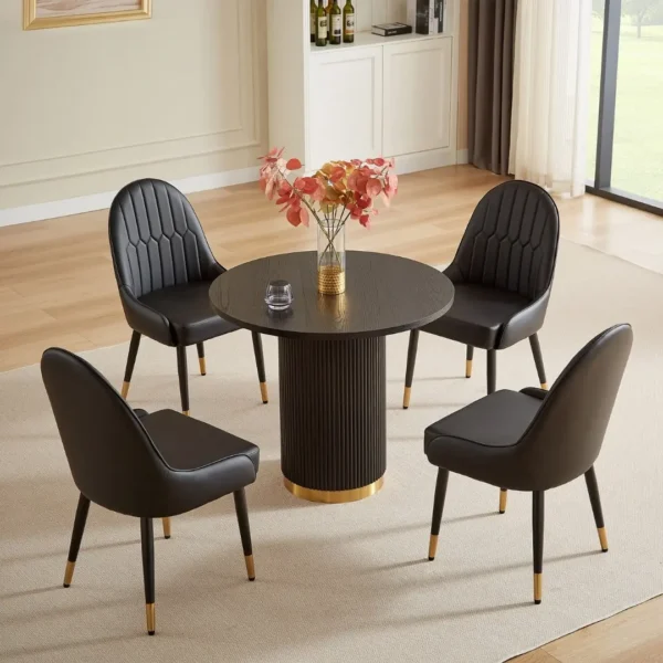DT0220 Wood Pattern Table By Artisan Furniture - Image 5