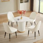 DT0220 Wood Pattern Table By Artisan Furniture - Image 7
