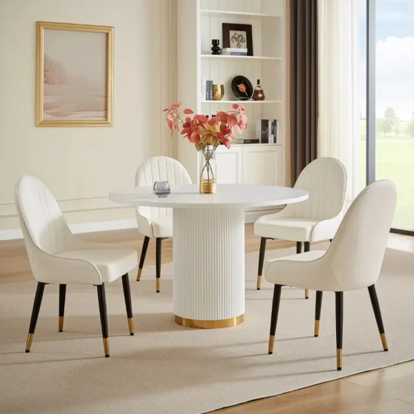 DT0220 Wood Pattern Table By Artisan Furniture - Image 6