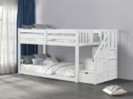 Jojo White Bunk Bed FM-BK1100WH-BED By Furniture Of America - Image 2