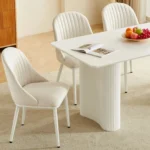 DT0223CM Matt White Dining Table By Artisan Furniture - Image 4