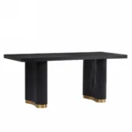 DT0227 Wood Pattern Dining Table By Artisan Furniture - Image 3