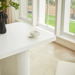 DT0227 Wood Pattern Dining Table By Artisan Furniture - Image 9