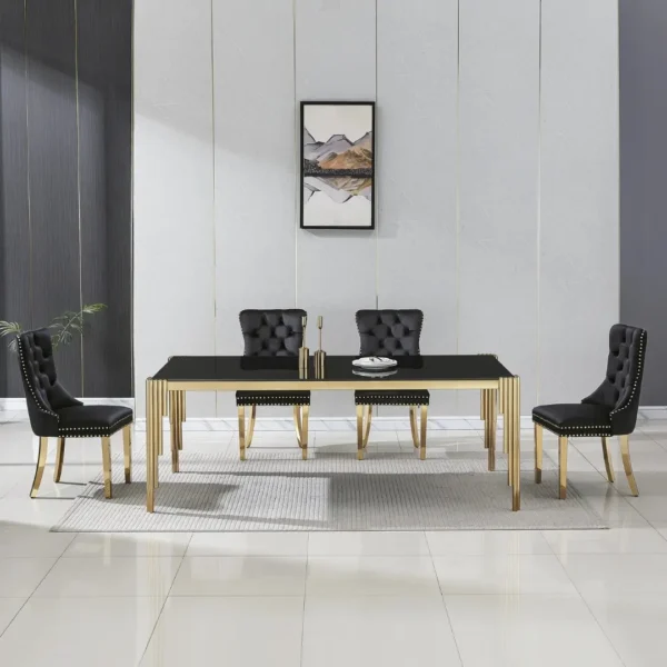 DT0310 Tempered Glass For Dining Table Top By Artisan Furniture - Image 12
