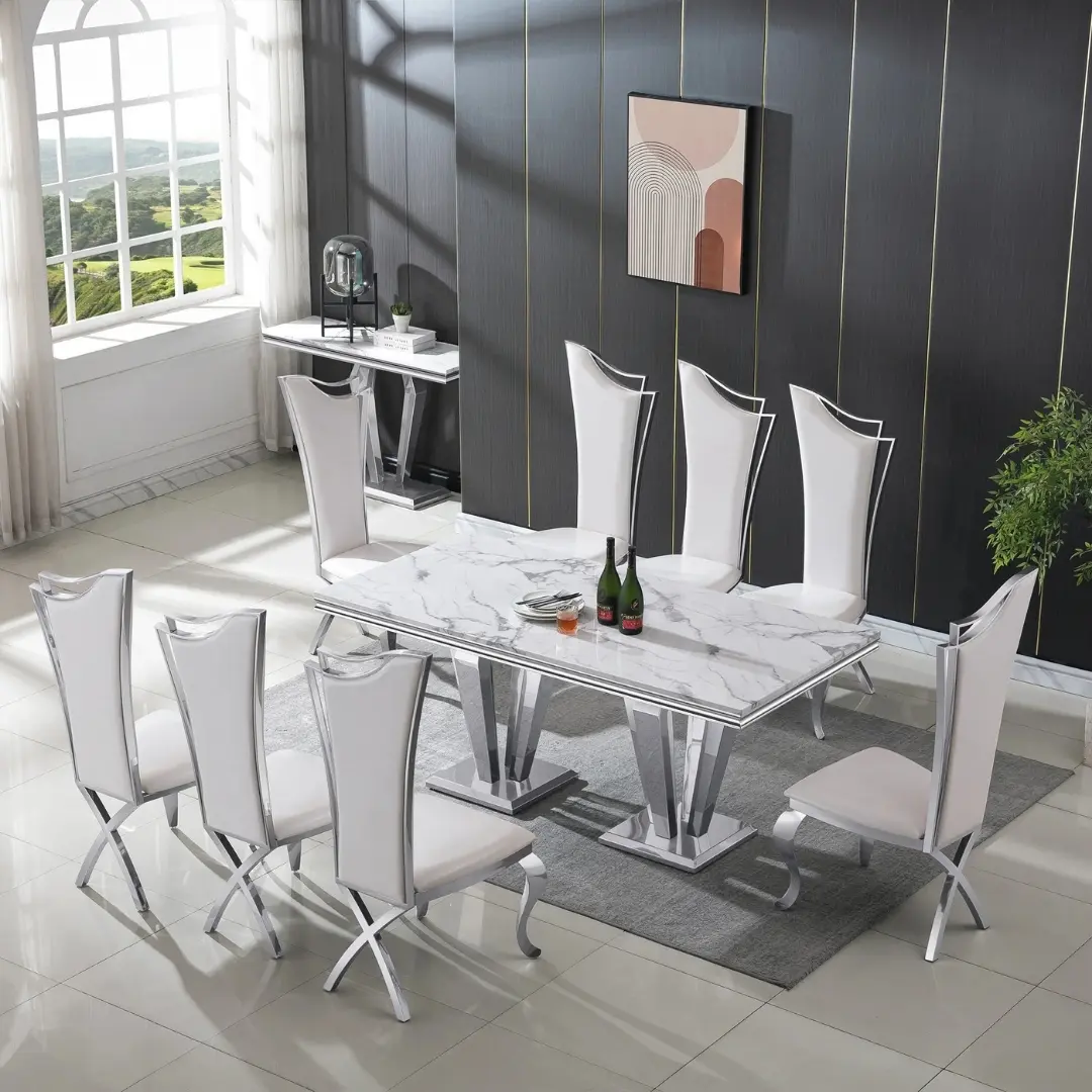 Dt023 Dining Table By Artisan Furniture | Mobilia Cleopatra 3 DT023 Dining Table by Artisan Furniture - Image 1