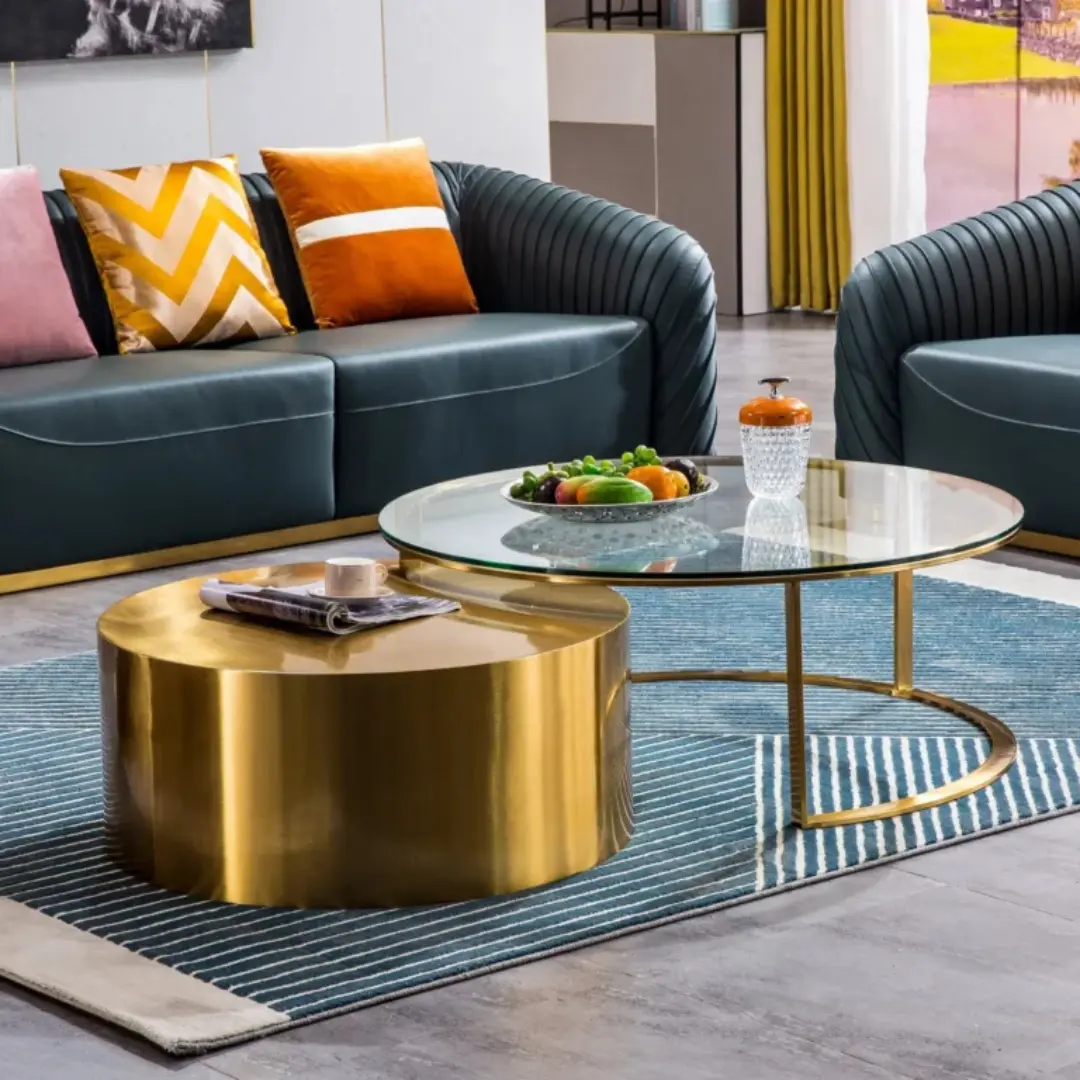 Ct1037 Coffee Table Set By Artisan Furniture | Mobilia Cleopatra 3 CT1037 Coffee Table Set by Artisan Furniture - Image 1
