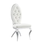 DC83 Two Stainless Steel Dining Room Chairs by Artisan Furniture - Image 4