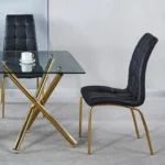 DCK216 PU Leather Dining Chair Set of 2 By Artisan Furniture - Image 4