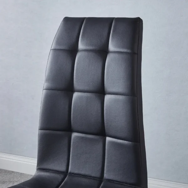 DCK216 PU Leather Dining Chair Set of 2 By Artisan Furniture - Image 3