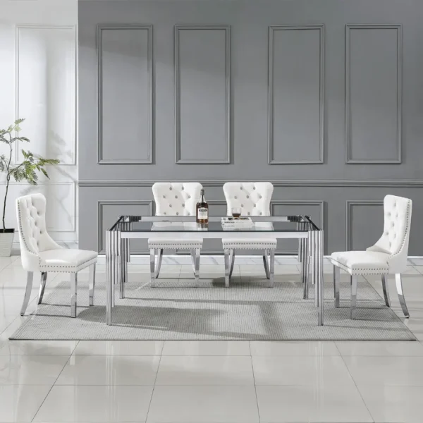 DT0311 Tempered Glass For Dining Table Top By Artisan Furniture - Image 6