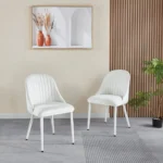 DCK84 Metal Dining Chair Set of 2 by Artisan Furniture