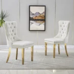 DCK88 Stainless Steel Dining Chair Set of 2 by Artisan Furniture