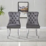 DCK88 Stainless Steel Dining Chair Set of 2 by Artisan Furniture - Image 12