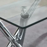 DT5016 Glass Top Table Dining Room by Artisan Furniture - Image 6