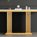 ST052 White Marble Console Table by Artisan Furniture - Image 4