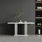 ST052 White Marble Console Table by Artisan Furniture - Image 2