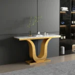 ST053 Modern Marble Console Table by Artisan Furniture