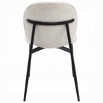 Klaus Side Chair in White Boucle Set of 2 By ACME - Image 2