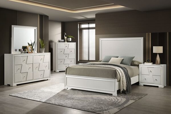 Holsted White Nightstand FM72012WH-N By Furniture Of America - Image 2