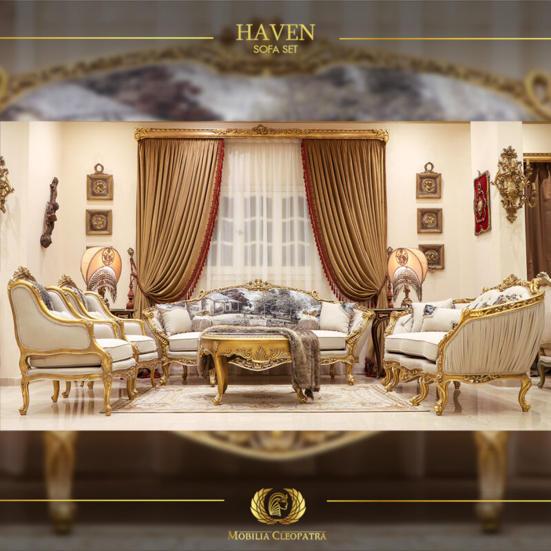 what makes a sofa set elegant