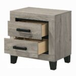 Mari Nightstand in Light Gray Finish BD04143 By ACME - Image 2