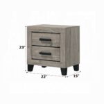 Mari Nightstand in Light Gray Finish BD04143 By ACME - Image 4